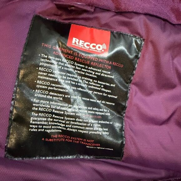 North Face Womens Summit Series Hyvent Alpha Coat Purple Size Small - Picture 10 of 13